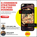 E-Commerce Strategies for Food Business - Aug 28, 2021 at 10am (FREE WEBINAR)