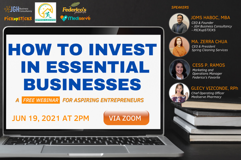 How To Invest In Essential Businesses - June 19, 2021 (FREE WEBINAR)
